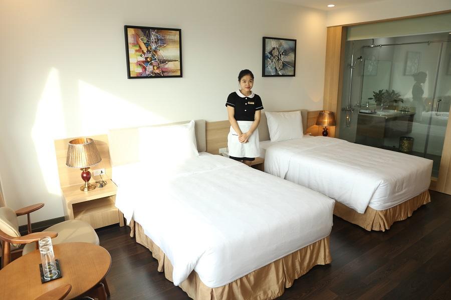 Ha Huy Hotel Ha Tinh Exterior photo